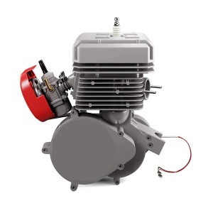 Kit motor bicicleta 100cc 2 TIMPI (Generatie noua) - Img 4