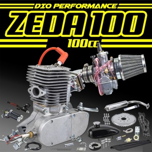 Kit motor bicicleta ZEDA 100cc