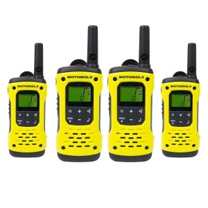Kit Statie radio PMR portabila Motorola TLKR T92 H2O IP67 4 buc Galben - Img 9