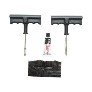Kit vulcanizare anvelope tubeless la rece cu snur, adeziv, instrument inserare tip ac si alezor 27-003 X-TRA SEAL - Img 2