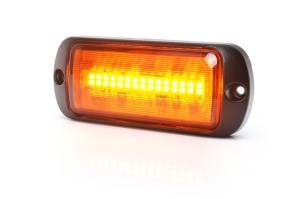 Lampa avertizare STROBO led, lumina portocalie WAS