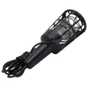 Lampa de lucru portabila cu grilaj