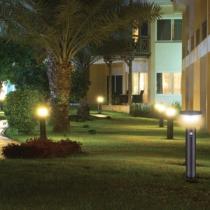 Lampa de podea solara, 600 lumeni, cu senzor de miscare - Img 7