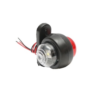 Lampa gabarit led rosu-alb 12-24V