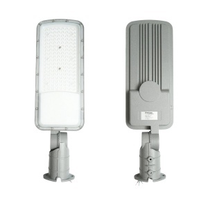 Lampa iluminat stradal LED 100W, 100-265V, 6500K, 14000lm cu prindere pe stalp 505x155x45mm IP66 Breckner Germany
