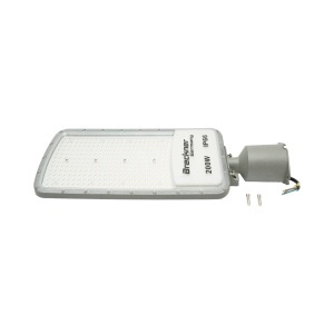 Lampa iluminat stradal LED 200W, 100-265V, 6500K, 22000lm cu prindere pe stalp 590x200x25mm IP66 Breckner Germany - Img 4