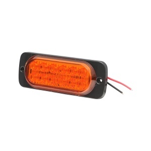 Lampa laterala stroboscopica LED galbena 116mm 12-24V FR1278Y Breckner Germany