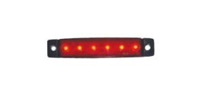 Lampa pozitie rosie 6 LED 24V