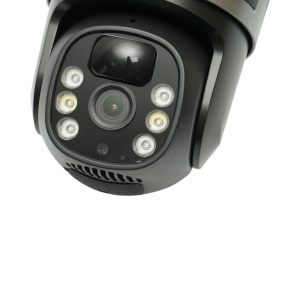 Lampa solara LED iluminat stradal 800W cu camera supraveghere duala 6MP Wi-Fi, panou solar 40W, baterie LiFePO4 30000mAh, PTZ 360, night vision, detectie PIR Ai, aplicatie V380 Pro - Img 15