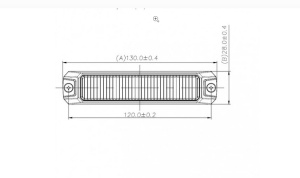 Lampa stroboscopica 6 led-uri lumina galbena - Img 3