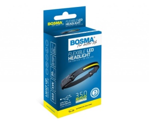 Lanterna frontala Flexibila 350LM Bosma