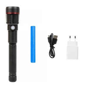 Lanterna PNI Adventure F450 din aluminiu, cu functie focus, BOOST, LED 20 W, 1500 lm pana la 450 m, 4400 mAh, IPX5, cu alimentator PNI CHG300 inclus - Img 5