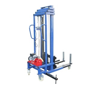 Lift electric materiale constructii 300kg, inaltime maxima 5m cu telecomanda - Img 7