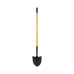 Lopata otel cu varf ascutit tip cazma 220x290x1500mm, coada din fibra de sticla Crownman - Img 5