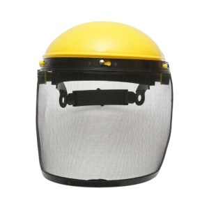 Masca de protectie cu viziera din plasa metalica cu fixare pe cap reglabila Crownman - Img 3