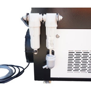 Masina de curatat rugina cu fibra laser 1500W, 220V, latime curatare 0-300mm, racire cu apa, Touch Screen profesional Breckner Germany - Img 13