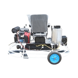 Masina de finisat beton cu dublu rotor, motor Honda GX690 22.4CP, diametru lucru 1920mm, 8 palete, discuri flotor 800mm incluse Breckner Germany - Img 5