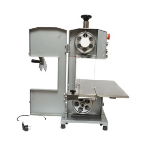 Masina electrica de taiat carne si oase 850W, 220V, viteza taiere 9.5 m/s, lama fierastrau 1200mm - Img 4