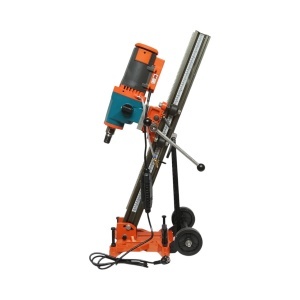 Masina profesionala de carotat beton cu stativ mobil 3600W, 220V, diametru maxim 305mm, 2 trepte viteza, sistem racire apa, gaurire umeda/uscata Breckner Germany - Img 2