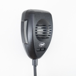 Microfon PNI CDS06 tip condenser cu 6 pini pentru statie radio CB, compatibil cu statii CB President, Midland, Albrecht - Img 6