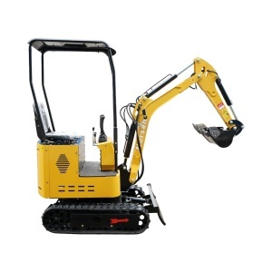 Mini excavator 1T pe senile cu semicabina, motor diesel 10CP, 499cc, adancime sapare 1600mm, 2 cupe incluse 390/960mm - Img 5