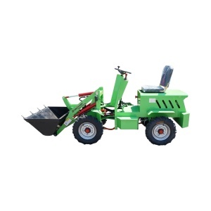Mini incarcator frontal electric articulat 4x4, 2 motoare brushless 2200W, baterie 60V/70Ah, capacitate ridicare 400kg, latime cupa 1000mm Breckner Germany - Img 2