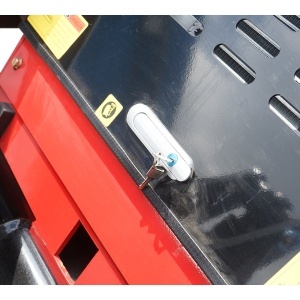 Mini incarcator frontal pe senile, motor benzina 23CP, 739cc, capacitate ridicare 350kg, volum cupa 0.15m3 THOR - Img 12