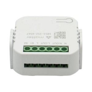Modul intrerupator inteligent smart Wi-Fi Matter 1 canal 100-240V, 10A, montaj in doza, aplicatie Tuya Smart Life, compatibil Alexa si Google Home - Img 3