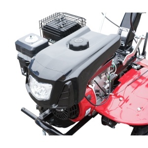 Motocultor 7.5CP cu freza 100cm, motor benzina 4 timpi 212cc OHV, viteze 2+1, transmisie pinioane, roti 19x7-8 Breckner Germany - Img 8