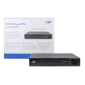 NVR PNI House IP716, 16 canale IP 4K, H.265, ONVIF - Img 6