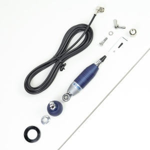 Pachet Antena CB Sirio SUPER 9 cu fluture, lungime 155 cm si Sticky Pad Drapel inclus - Img 4