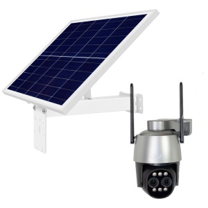 Pachet camera supraveghere video wireless PNI House IP574 si panou solar fotovoltaic PNI PSF6020A - Img 5