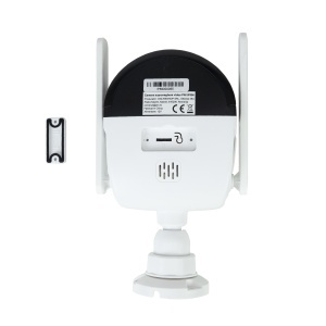 Pachet Camera supraveghere video wireless PNI IP590 Dual lens, 2 x 2MP, 180 grade cu panou solar fotovoltaic, putere 60W cu acumulator 20A, iesire 12V - Img 5