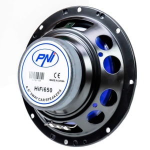 Pachet Radio MP3 player auto PNI Clementine 8524BT 4x45w + Difuzoare auto coaxiale PNI HiFi650, 120W, 16.5 cm - Img 6