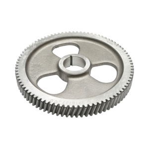 Pinion ax came Case IH motor Cummins Z=84 cod OEM J918777 - Img 3