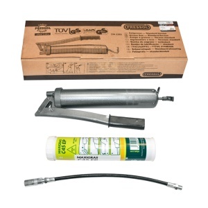 Pistol pentru gresat/tecalemit cu tub de vaselina /set - Img 1