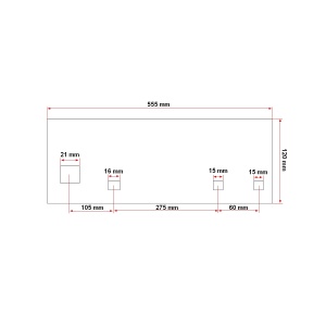 Plaz lung B fara cioc 10mm grosime - Img 4