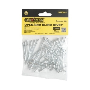 Popnit aluminiu 3.2x6mm 50 buc/set Crownman - Img 1