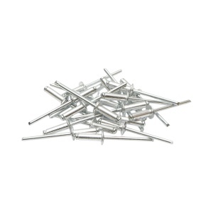 Popnit aluminiu 4x12mm 50 buc/set Crownman - Img 2