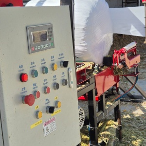 Presa de balotat si infoliat siloz electrica 380V cu folie 330mm si plasa 720mm - Img 11