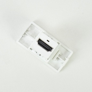 Priza HDMI PNI HD01 modulara, montaj incastrat, alb - Img 6
