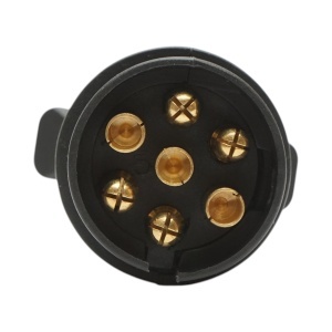Priza remorca Massey Ferguson, New Holland 12V, 7 pini cod OEM 1427996M1 Breckner Germany - Img 4