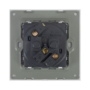 Priza simpla incastrabila PNI WP101 cu rama din sticla, 16A, 3700W, 230V - Img 6