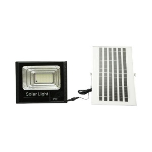 Proiector LED 100W, 6500K cu panou solar 8W, baterie LiFePO4 6000mAh si telecomanda IP67 Breckner Germany - Img 2