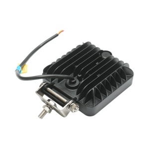 Proiector patrat LED cu DRL 9-80V, 36W alb-galben, carcasa aluminiu 103x103x38mm IP67 Breckner Germany - Img 3