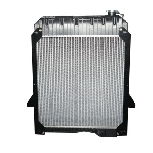 Radiator racire apa buldoexcavator Caterpillar 416C, 416D, 420D, 424D, 426C, 428C, 428D, 430D, 432D, 436C, 438C, 438D 778x598x180mm cod OEM 1403634 - Img 3