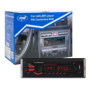 Radio MP3 player auto PNI Clementine 8440, 4x45w, 12V, 1 DIN, cu SD, USB, AUX, RCA - Img 5