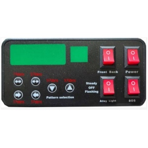 Rampa girofar led 12-24V cu telecomanda - Img 4
