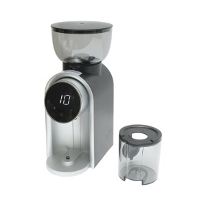 Rasnita electrica de cafea automata 150W, 220V, reglaj macinare 25 trepte, afisaj digital touch, bavuri conice, recipient boabe 250g - Img 3
