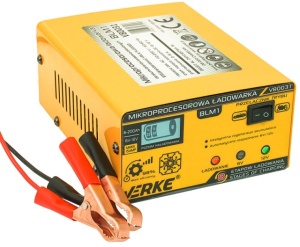 Redresor digital cu microprocesor, 6/12 V , VERKE